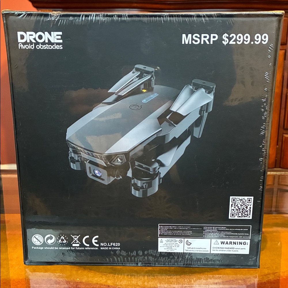 Black Foldable Drone
